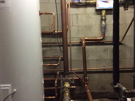 Commercial Hot Water Plant Room Systems